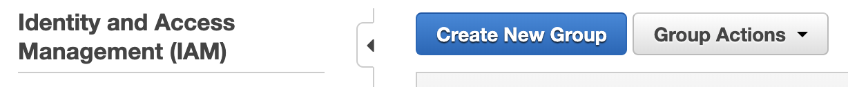 AWS IAM  Create Group