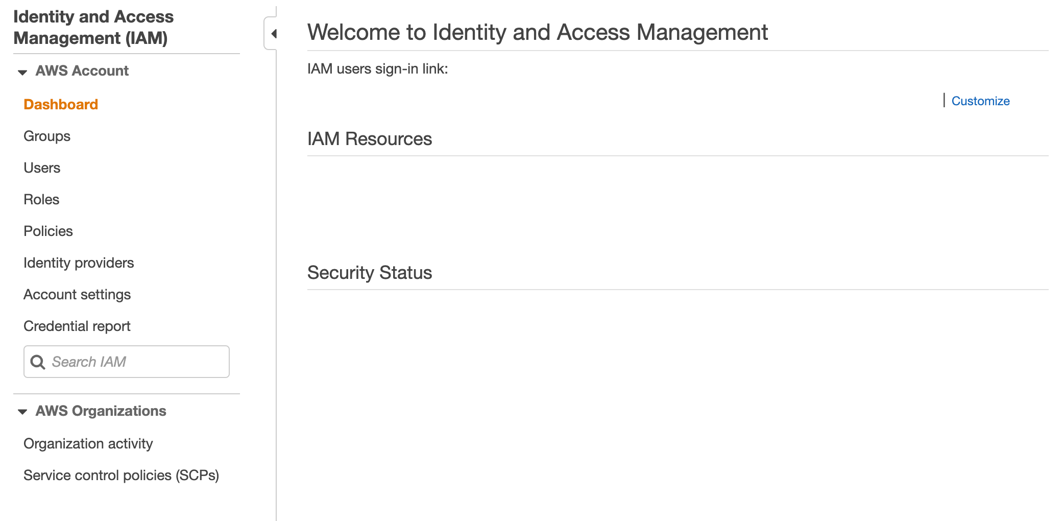 AWS IAM  Create Group